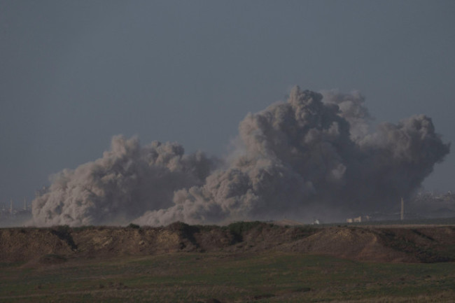 smoke-rises-to-the-sky-after-an-explosion-in-gaza-strip-as-seen-from-southern-israel-friday-dec-22-2023-the-israeli-army-is-battling-palestinian-militants-across-gaza-in-the-war-ignited-by-hamas