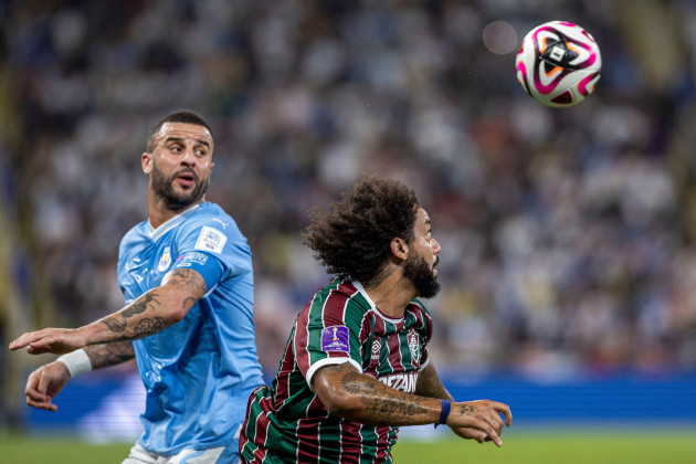 jeddah-saudi-arabia-22nd-dec-2023-king-abdullah-sports-city-marcelo-vieira-of-fluminense-and-kyle-walker-of-manchester-city-during-the-2023-fifa-club-world-cup-final-between-manchester-city-and-fl