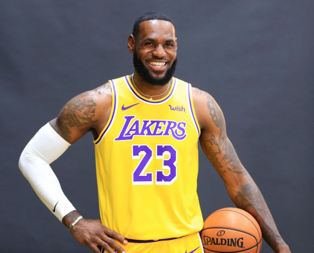 beijing-usa-27th-sep-2019-lebron-james-of-los-angeles-lakers-poses-for-a-picture-during-media-day-in-los-angeles-the-united-states-sept-27-2019-the-36-year-old-james-led-the-los-angles-lakers