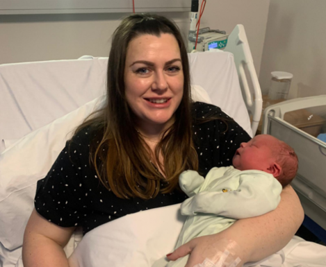 First baby born in 2024 arrives right at midnight