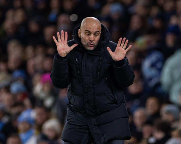 231231-manchester-dec-31-2023-xinhua-manchester-citys-manager-pep-guardiola-reacts-during-the-english-premier-league-match-between-manchester-city-and-sheffield-united-in-manchester-bri