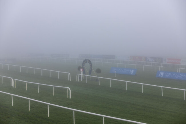 a-general-view-of-the-foggy-conditions-as-racing-is-called-off