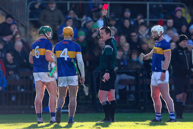 robert-byrne-is-sent-off-by-simon-stokes
