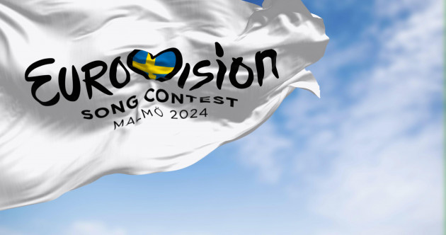 malmo-se-oct-25-2023-eurovision-song-contest-2024-waving-on-a-clear-day-the-2024-edition-will-take-place-in-malmo-on-may-illustrative-editorial