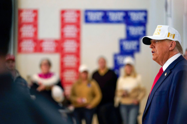 republican-presidential-candidate-former-president-donald-trump-speaks-to-volunteers-at-hotel-fort-des-moines-in-des-moines-iowa-sunday-jan-14-2024-ap-photoandrew-harnik