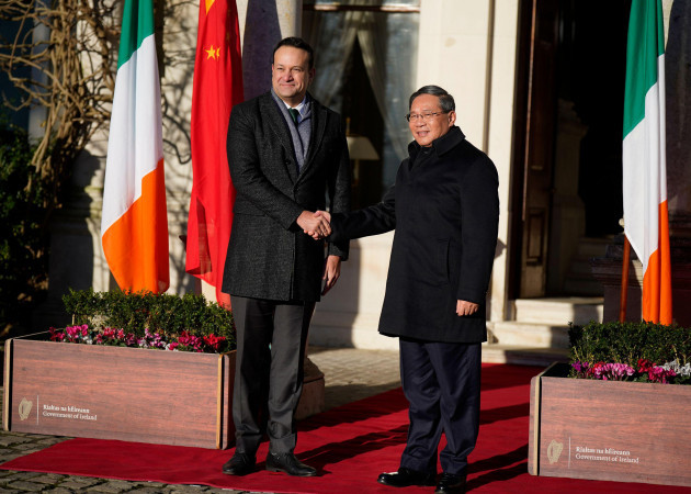 taoiseach-leo-varadkar-welcomes-chinese-premier-li-qiang-to-farmleigh-house-in-dublin-for-a-bilateral-meeting-and-a-working-lunch-with-where-global-issues-bilateral-issues-and-eu-china-relations-a