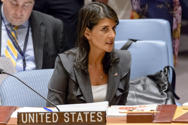 us-ambassador-nikki-haley-is-before-a-united-nations-security-council-meeting-regarding-the-situation-in-gaza-at-un-headquarters-in-new-york-ny-on-june-1-2018-following-a-veto-by-the-united-states