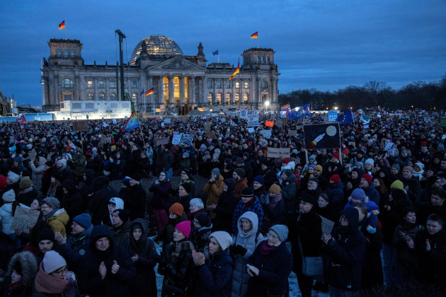 people-gather-to-protest-against-the-afd-party-and-right-wing-extremism-in-front-of-the-reichstag-building-in-berlin-germany-sunday-jan-21-2024-ap-photoebrahim-noroozi