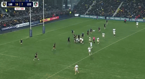 Alldritt offload v Tigers