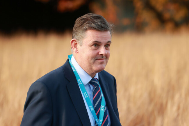 rte-director-general-kevin-bakhurst-leaves-his-office-at-rte-headquarters-at-donnybrook-in-dublin-to-a-town-hall-meeting-with-staff-at-the-rte-campus-about-plans-to-make-cost-saving-measures-at-the-or