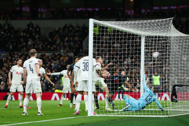 london-uk-26th-jan-2024-nathan-ake-of-manchester-city-hidden-scores-their-sides-first-goal-of-the-game-during-the-the-fa-cup-match-at-the-tottenham-hotspur-stadium-london-picture-credit-shoul