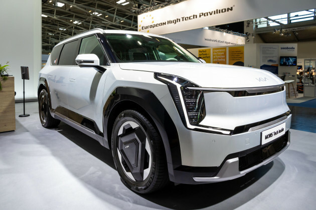 Kia-EV9-SUV-électrique-au-IAA-Mobility-2023-Munich-Allemagne-MotorShow-4 septembre 2023
