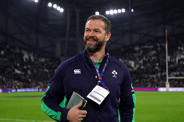 marseille-france-2nd-february-2024-ireland-head-coach-andy-farrell-after-the-guinness-6-nations-match-between-france-and-ireland-credit-ben-whitleyalamy-live-news