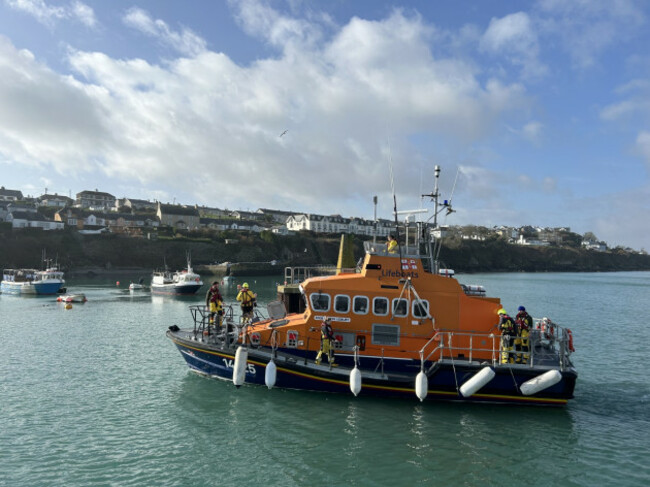 Boat returned to dock post resuce 9 February