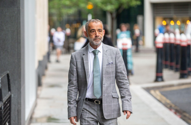london-england-uk-20th-june-2023-coronation-street-actor-michael-le-vell-is-seen-arriving-at-high-court-for-the-phone-hacking-trial-against-mirror-group-newspapers-mgn-a-number-of-high-profile