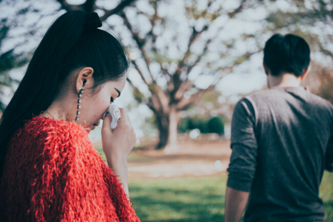 sadwomanlookingyourboyfriendwalkingleavelifehervintage