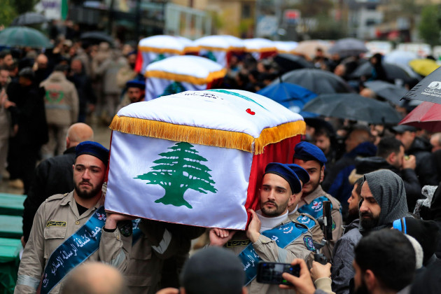 mourners-carry-the-coffins-of-seven-civilians-from-a-one-family-who-were-killed-in-a-building-by-an-israeli-airstrike-on-wednesday-night-during-their-funeral-procession-in-nabatiyeh-town-south-leba