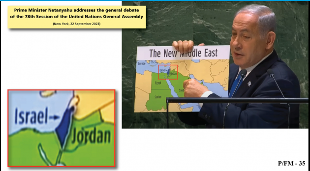 The new middle-east - Netanyahu