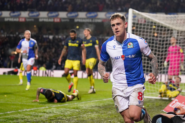 blackburns-sammie-szmodics-right-celebrates-after-scoring-his-sides-opening-goal-during-the-english-fa-cup-fifth-round-soccer-match-between-blackburn-rovers-and-newcastle-at-ewood-park-stadium-i