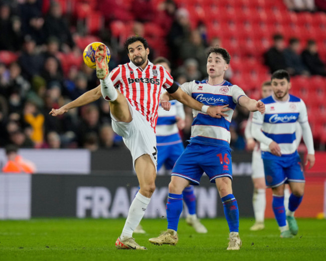 mehdi-leris-of-stoke-city-controls-the-ball-under-pressure-from-joe-hodge-of-qpr-during-the-sky-bet-championship-match-stoke-city-vs-queens-park-rangers-at-bet365-stadium-stoke-on-trent-united-kingd