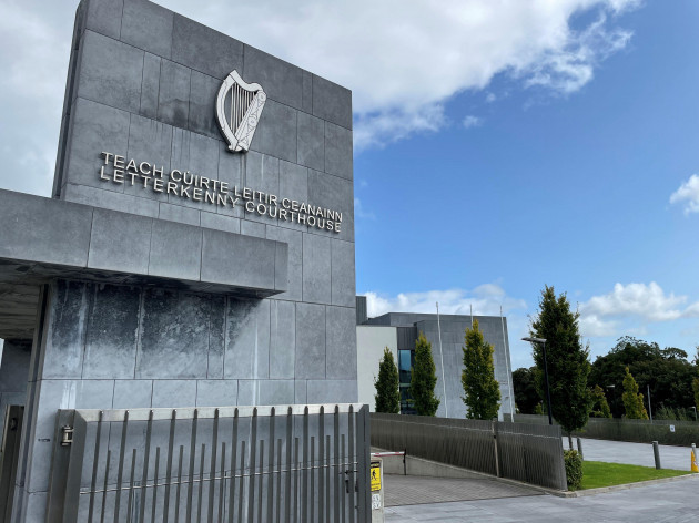 the-exterior-of-letterkenny-district-court-in-co-donegal-where-nikita-burns-21-has-appeared-charged-with-the-murder-of-a-man-whose-body-was-found-in-waters-off-slieve-league-mountain-in-co-donegal