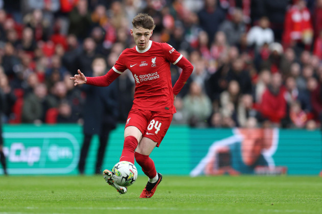 london-uk-25th-feb-2024-conor-bradley-of-liverpool-in-action-carabao-cup-final-2024-chelsea-v-liverpool-at-wembley-stadium-in-london-on-sunday-25th-february-2024-editorial-use-only-pic-by-andr