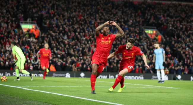 december-31-2016-liverpool-united-kingdom-georginio-wijnaldum-of-liverpool-celebrates-scoring-during-the-english-premier-league-match-at-anfield-stadium-liverpool-picture-date-december-31st