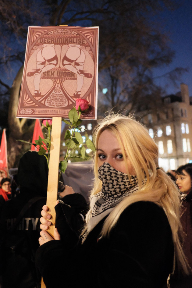 london-uk-8th-mar-2024-feminist-strike-for-liberation-in-soho-square-to-demand-an-end-to-genocide-violence-and-exploitation-of-women-and-to-voice-support-for-a-free-palestine-credit-joao-danie
