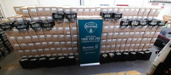 Photo 1 Dublin Port tobacco seizure on 11.03.2024