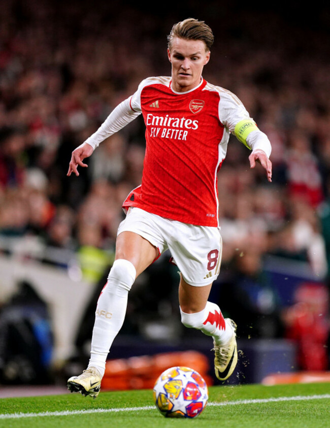 arsenals-martin-odegaard-during-the-uefa-champions-league-round-of-16-second-leg-match-at-the-emirates-stadium-london-picture-date-tuesday-march-12-2024