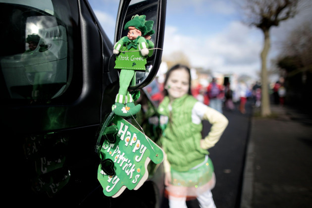 a-leprechaun-hangs-from-a-bus-mirror-during-the-st-patricks-day-parade-in-limerick-ireland-sunday-march-17-2013-ap-photopeter-morrison