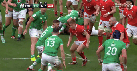 Hands v Wales close