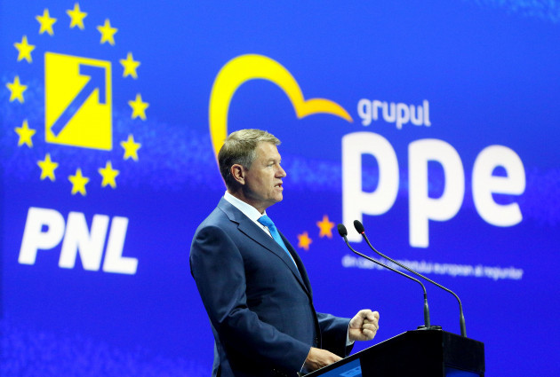 bucharest-romania-march-16-2019-klaus-iohannis-the-president-of-romania-speaks-at-the-european-peoples-party-epp-summit-held-in-bucharest-credit-lcvalamy-live-news