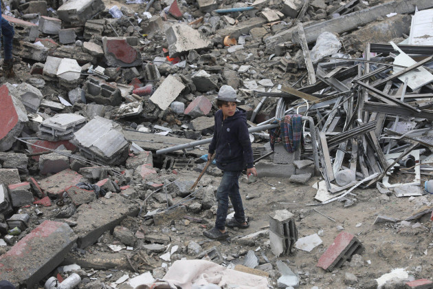 people-inspect-damage-and-recover-items-from-their-homes-following-israeli-air-strikes-people-inspect-damage-and-recover-items-from-their-homes-following-israeli-air-strikes-on-march-19-2024-in-nusei