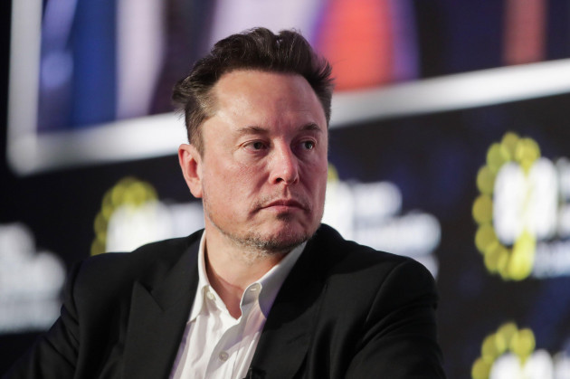 krakow-poland-22nd-jan-2024-elon-musk-of-rpa-attends-the-conference-european-jewish-association-at-doubletree-by-hilton-in-krakow-conference-on-anti-semitism-credit-sopa-images-limitedalamy-li