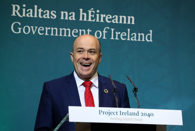 minister-for-communications-denis-naughten-at-the-launch-of-the-project-ireland-2040-funds-in-government-buildings-dublin