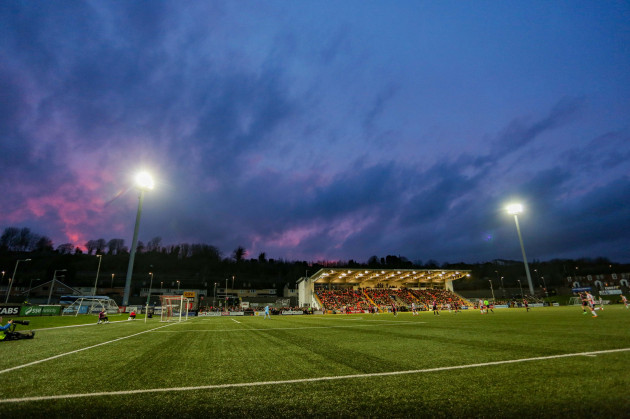 dramatic-skies-over-the-brandywell-during-the-game