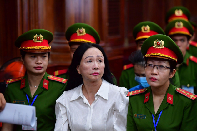 business-woman-truong-my-lan-front-center-attends-a-trial-in-ho-chi-minh-city-vietnam-on-thursday-april-11-2024-the-real-estate-tycoon-may-face-the-death-penalty-if-convicted-of-allegations-that