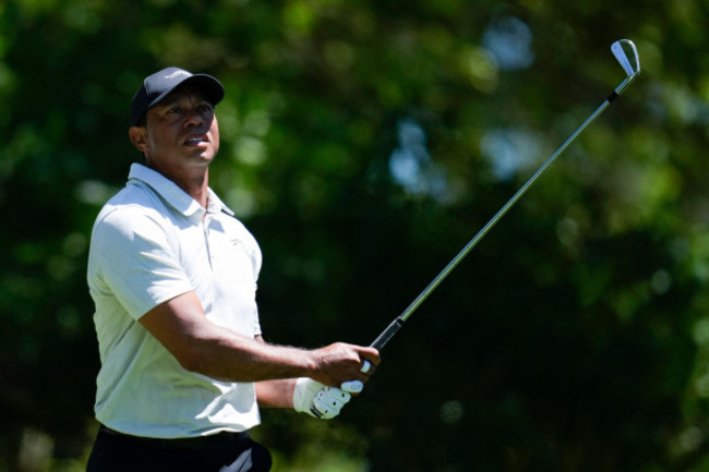 tiger-woods-watches-his-tee-shot-on-the-fourth-hole-during-third-round-at-the-masters-golf-tournament-at-augusta-national-golf-club-saturday-april-13-2024-in-augusta-ga-ap-photoashley-landis