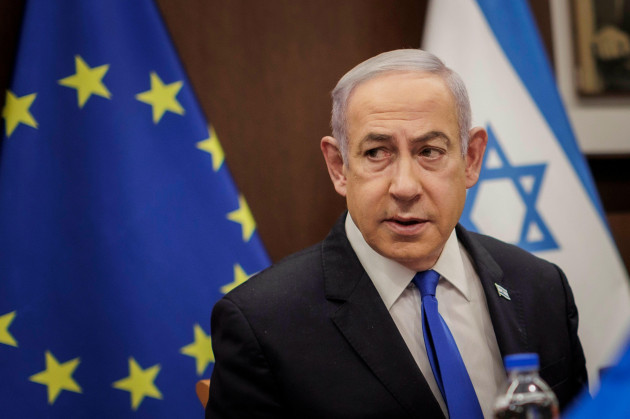 benjamin-netanyahu-prime-minister-of-the-state-of-israel-photographed-during-a-conversation-with-annalena-baerbock-alliance-90the-greens-not-pictured-federal-foreign-minister-in-jerusalem-ap