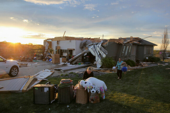 tornado damahe to home