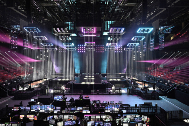file-the-completed-eurovision-stage-at-malmo-arena-is-shown-at-a-press-conference-in-malmo-sweden-on-april-25-2024-organizers-of-the-eurovision-song-contest-say-theyre-willing-to-remove-any-pal
