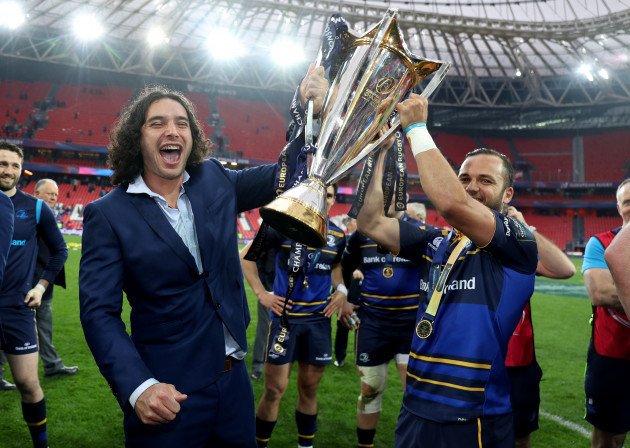 james-lowe-and-jamison-gibson-park-celebrate-with-the-rugby-european-champions-cup-trophy