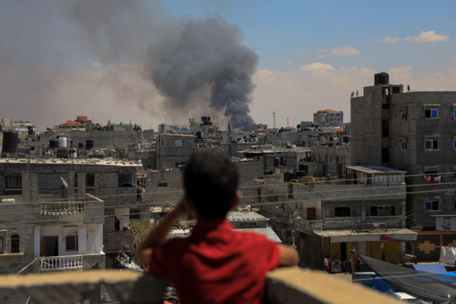 gaza-7th-may-2024-smoke-rises-following-israeli-airstrikes-in-southern-gaza-strip-city-of-rafah-on-may-7-2024-at-least-20-palestinians-were-killed-in-intensive-israeli-airstrikes-in-rafah-pales