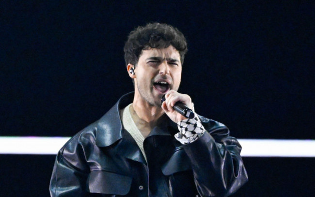 eric-saade-performs-his-song-popular-as-the-opening-act-during-the-first-semi-final-of-the-68th-edition-of-the-eurovision-song-contest-esc-at-malmo-arena-in-malmo-sweden-tuesday-may-07-2024-p