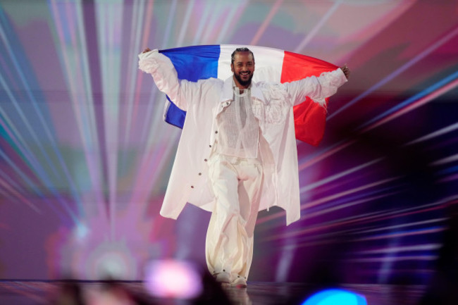 slimane-of-france-poses-during-the-flag-parade-of-the-grand-final-of-the-eurovision-song-contest-in-malmo-sweden-saturday-may-11-2024-ap-photomartin-meissner