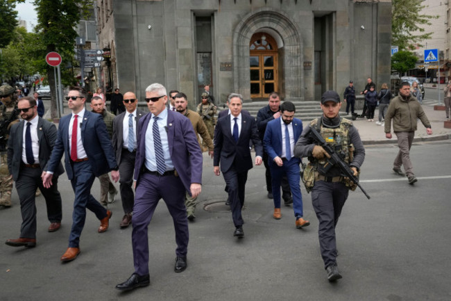u-s-secretary-of-state-antony-blinken-center-surrounded-by-security-officers-walks-in-independence-square-in-kyiv-ukraine-tuesday-may-14-2024-blinken-arrived-in-kyiv-on-tuesday-in-an-unannoun