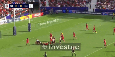 Harlequins Try 4 finish