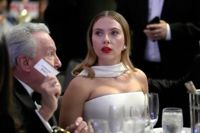 scarlett-johansson-right-and-lorne-michaels-saturday-night-live-creator-and-producer-attend-the-white-house-correspondents-association-dinner-at-the-washington-hilton-saturday-april-27-2024
