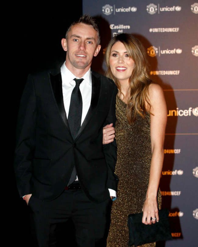 coach-kieran-mckenna-during-the-red-carpet-arrivals-for-the-manchester-united-united-for-unicef-gala-dinner-at-old-trafford-manchester